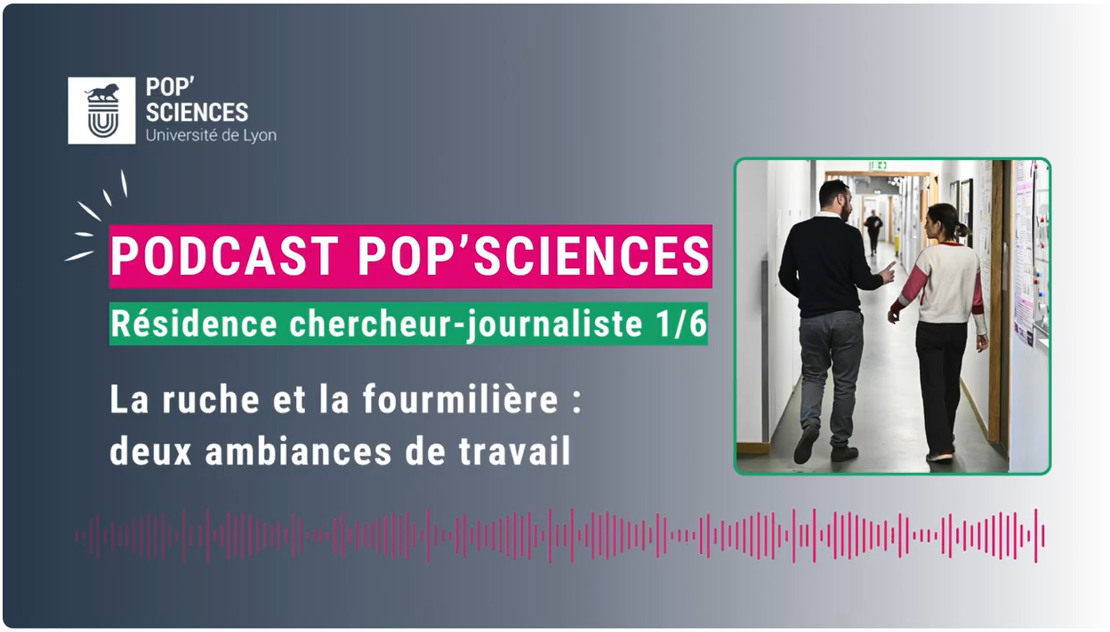Miniature podcasts journaliste-chercheur